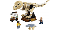 LEGO JURASSIC WORLD T. rex Dinosaur Fossil Exhibition 2021